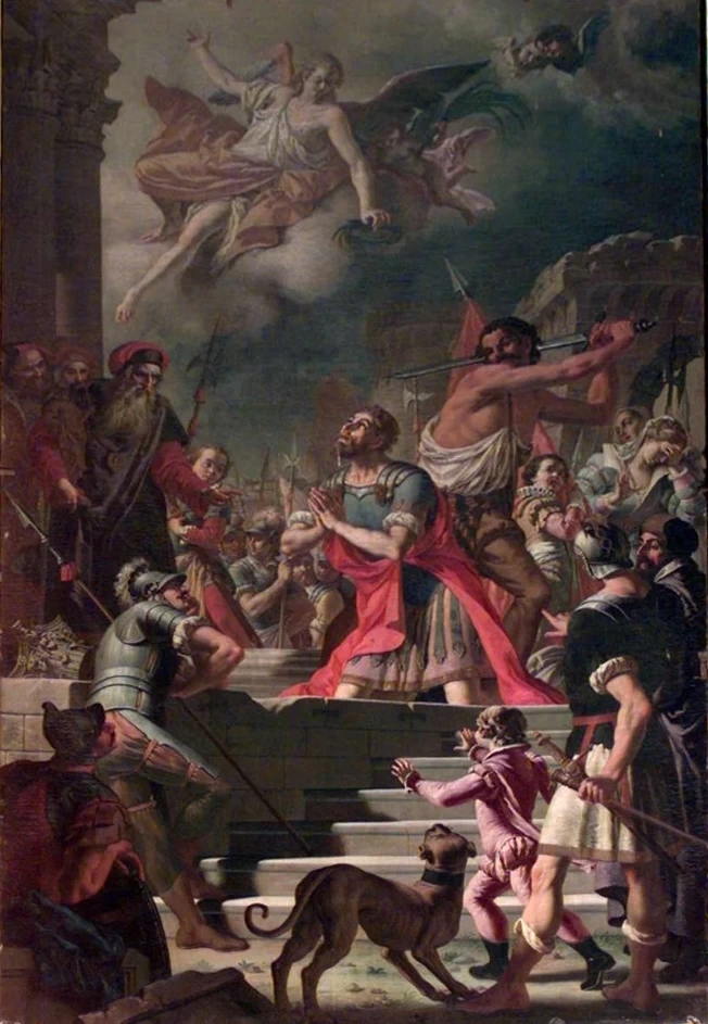 67-Orelli V.A. sec. XVIII, Martirio di Sant'Alessandro